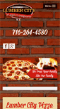 Mobile Screenshot of lumbercitypizza.com